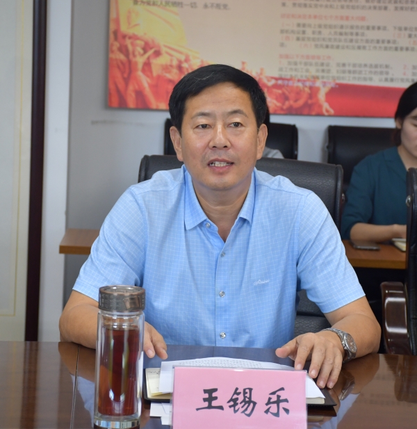 9月27日上午,济南市民政局副局长,第二巡回指导组组长李越千一行对我